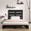 Sengeramme svart 75x190 cm heltre furu Small Single