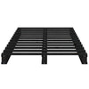 Sengeramme svart 75x190 cm heltre furu Small Single