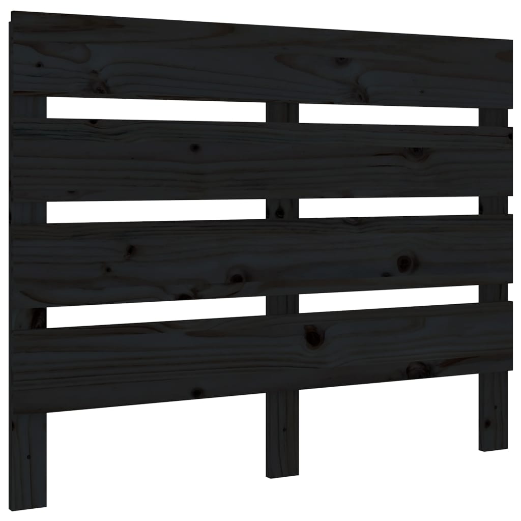 Sengeramme svart 75x190 cm heltre furu Small Single
