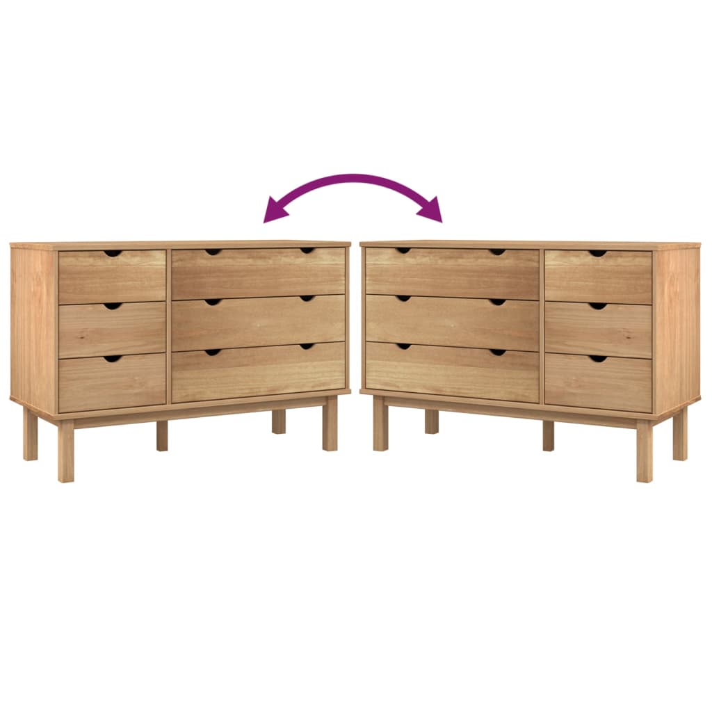 Kommode OTTA 111x43x73,5 cm heltre furu