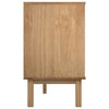 Kommode OTTA brun og grå 111x43x73,5 cm heltre furu