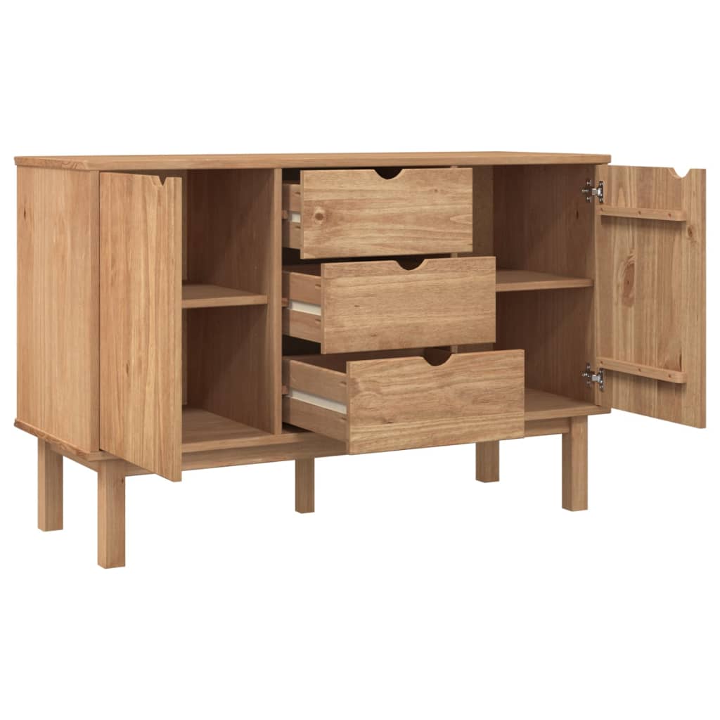 Skjenk OTTA 113,5x43x73 cm heltre furu