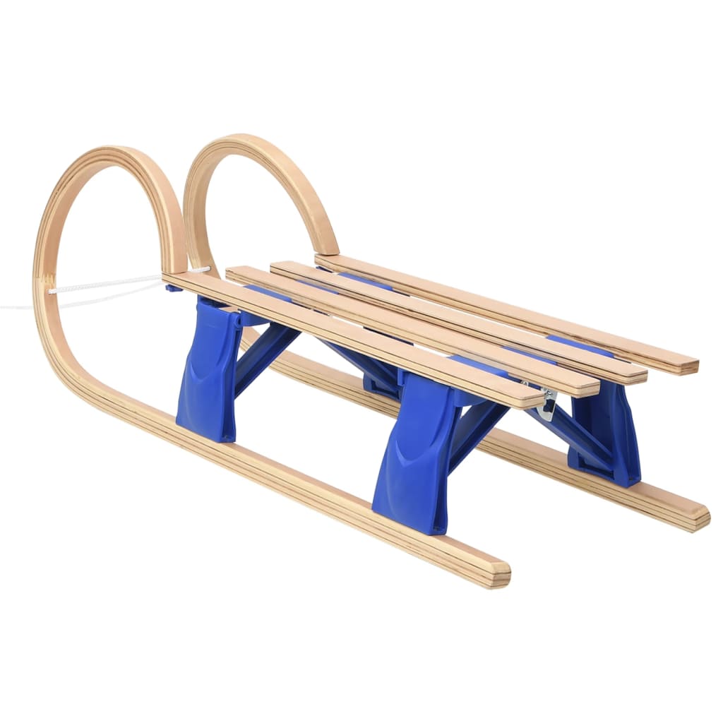 Sammenleggbar kjelke 110 cm kryssfiner