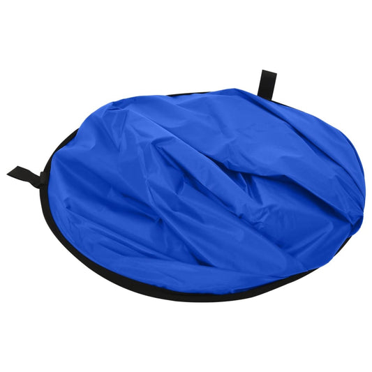 2-i-1 Studiobakgrunn oval grønn og blå 200x150 cm