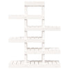 Plantestativ hvit 85x25x109,5 cm heltre furu