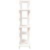 Plantestativ hvit 85x25x109,5 cm heltre furu
