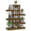 Plantestativ honningbrun 85x25x109,5 cm heltre furu