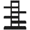 Plantestativ svart 85x25x109,5 cm heltre furu