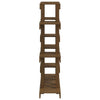 Plantestativ honningbrun 104,5x25x109,5 cm heltre furu