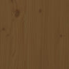 Plantestativ honningbrun 104,5x25x109,5 cm heltre furu