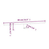 LED-speillampe 7,5 W varm hvit 80 cm 3000 K