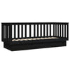 Dagseng svart 90x190 cm heltre furu