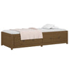 Dagseng honningbrun 90x190 cm Single heltre furu