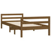 Sengeramme honningbrun 90x200 cm heltre furu