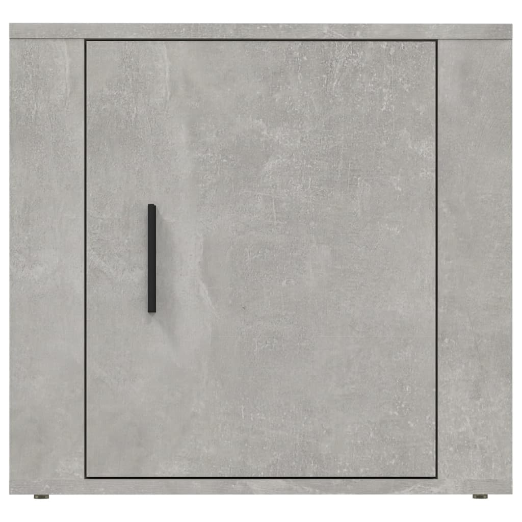 Nattbord 2 stk betonggrå 50x39x47 cm