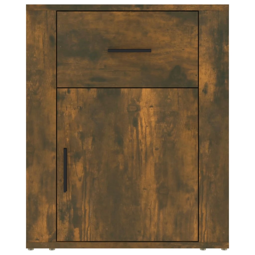 Nattbord røkt eik 50x36x60 cm konstruert tre