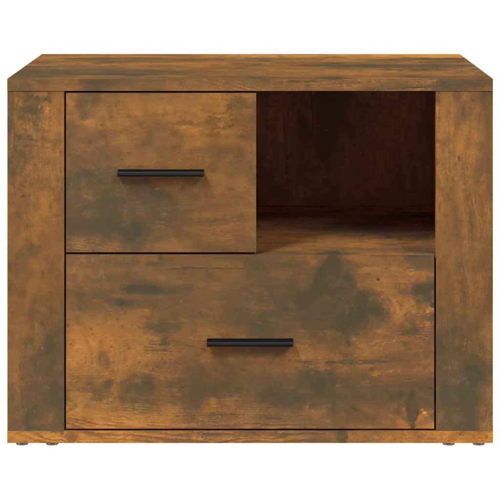 Nattbord røkt eik 60x36x45 cm konstruert tre