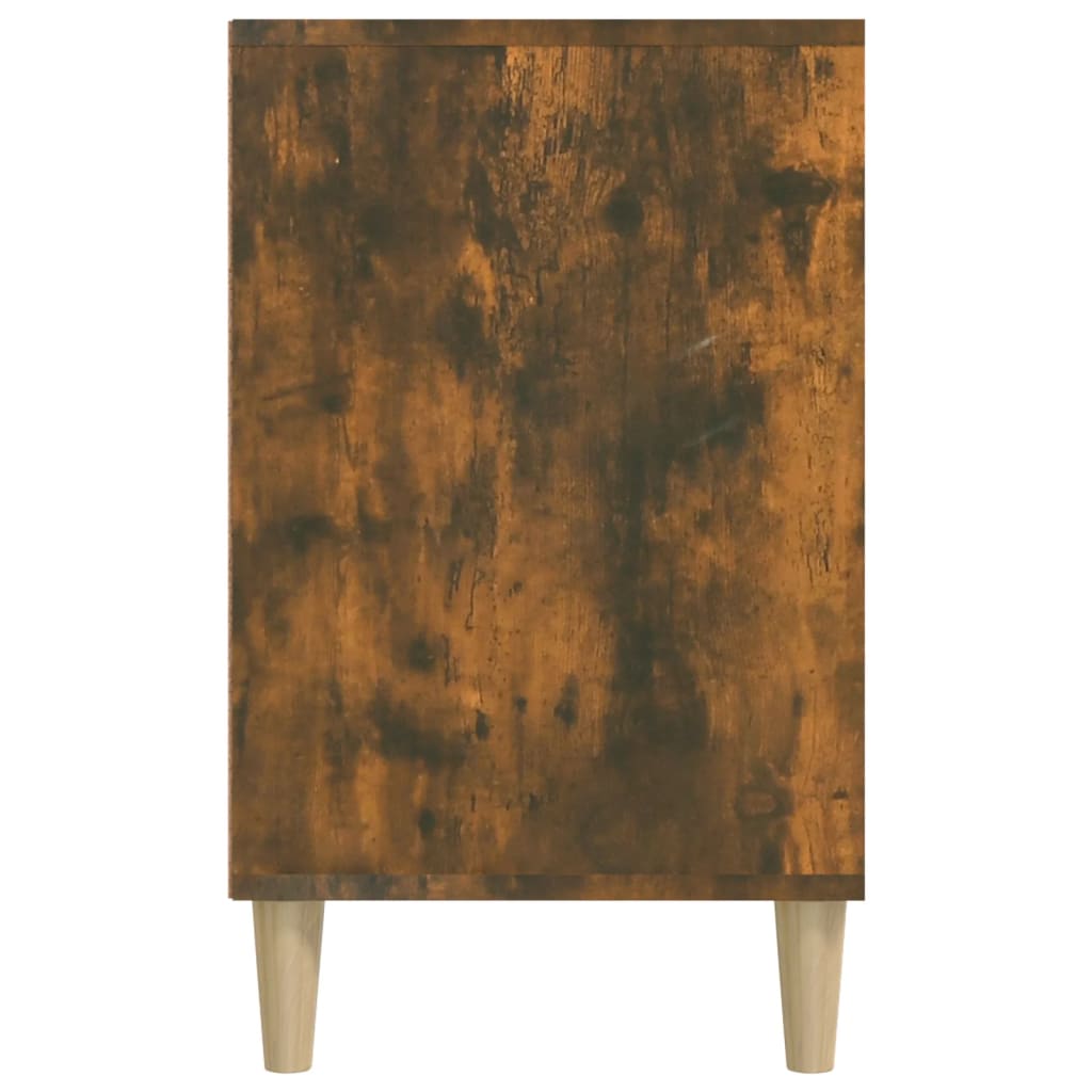 Skoskap røkt eik 102x36x60 cm konstruert tre