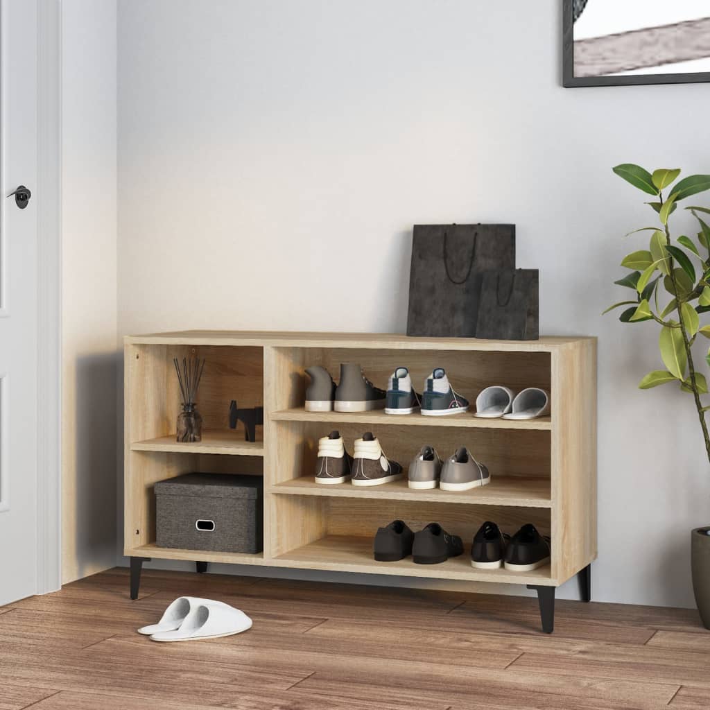 Skoskap sonoma eik 102x36x60 cm konstruert tre