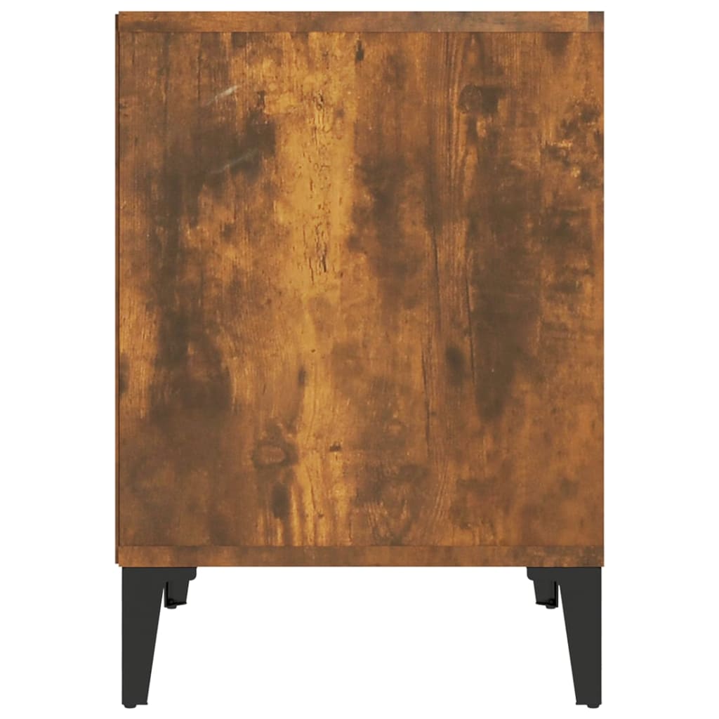 Nattbord røkt eik 40x35x50 cm