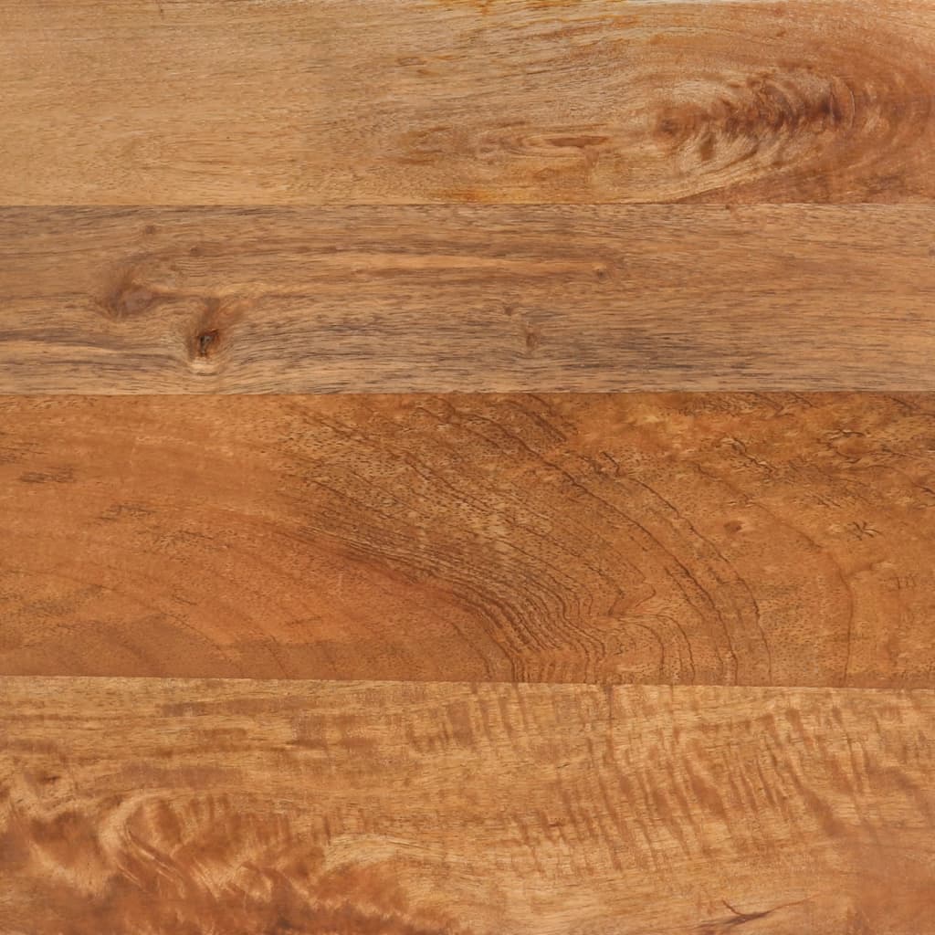 Nattbord brun og svart heltre mango