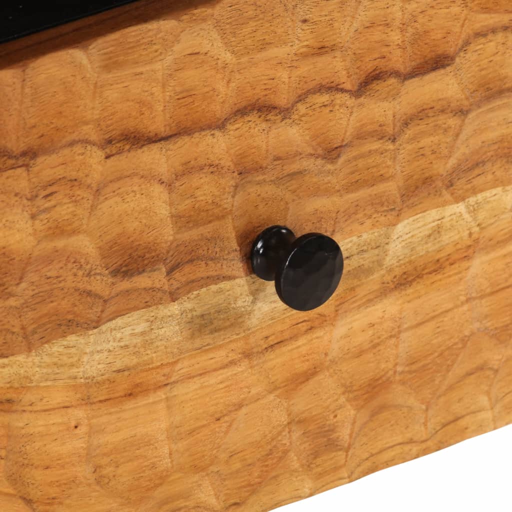 Nattbord 2 stk 40x33x46 cm heltre akasie