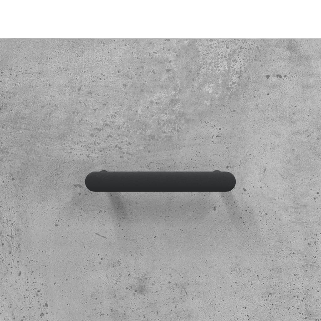 Salongbord betonggrå 102x50x40 cm konstruert tre