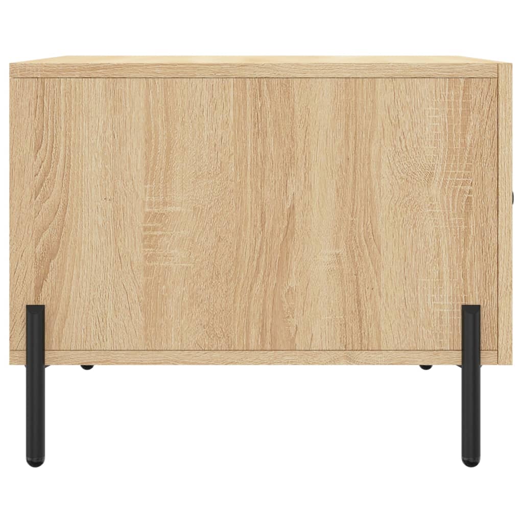 Salongbord 2 stk sonoma eik 50x50x40 cm konstruert tre