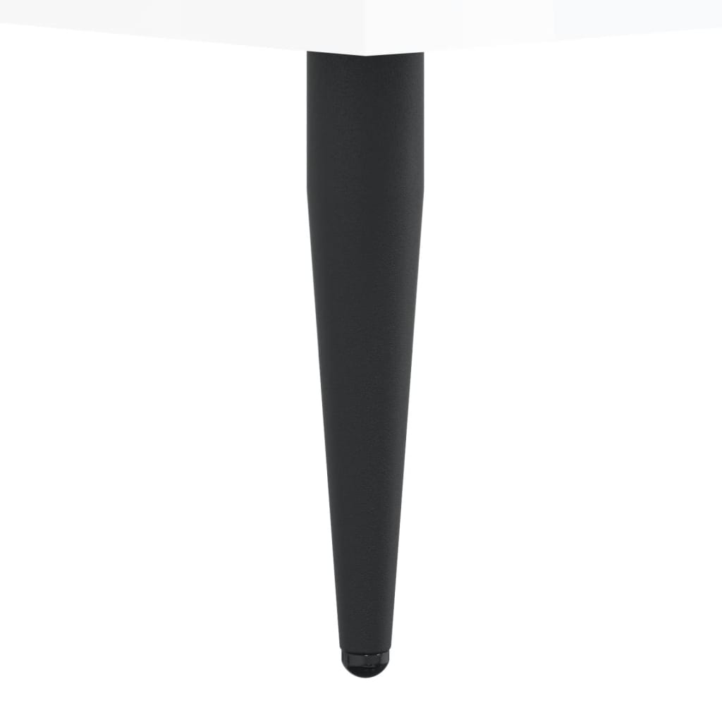 Skoskap høyglans hvit 60x35x105 cm konstruert tre