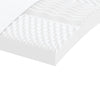 Skummadrass hvit 80x200 cm 7-Zone hardhet 20 ILD