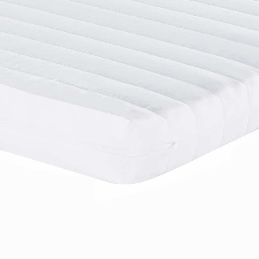 Skummadrass hvit 80x200 cm 7-Zone hardhet 20 ILD