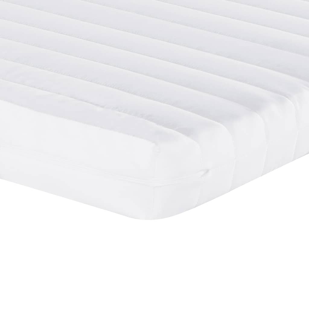 Skummadrass hvit 90x200 cm 7-Zone hardhet 20 ILD