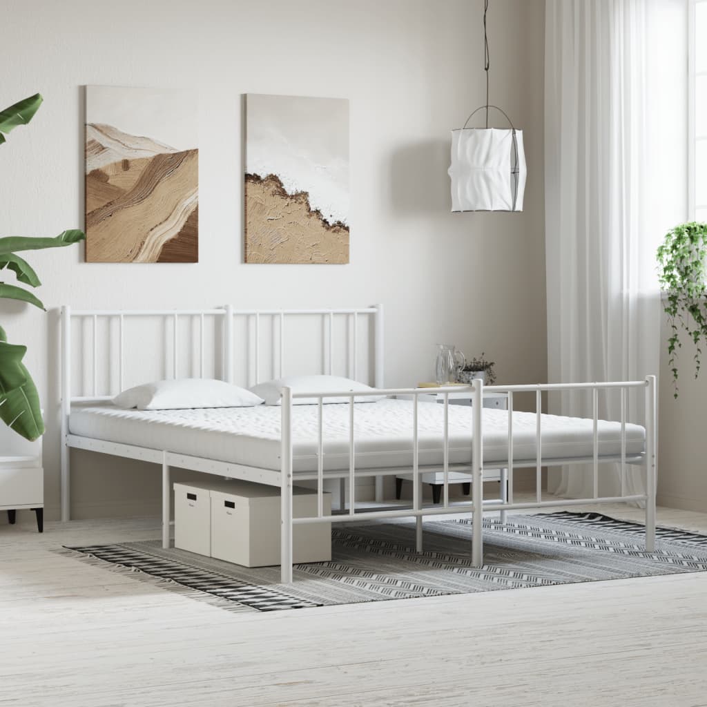 Skummadrass hvit 160x200 cm 7-Zone hardhet 20 ILD