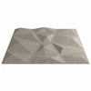 Veggpaneler 24 stk betonggrå 50x50 cm XPS 6 m² diamant