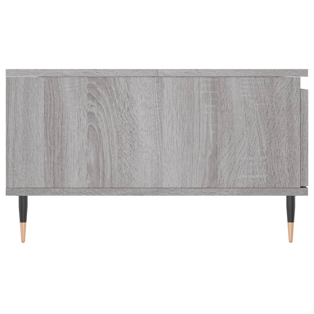 Salongbord grå sonoma 90x60x35 cm konstruert tre
