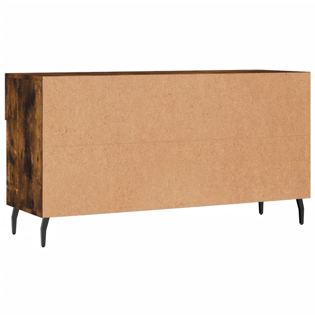 Skobenk røkt eik 102x35x55 cm konstruert tre