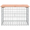 Hagebenk gabiondesign 63x44x42 cm heltre douglasgran