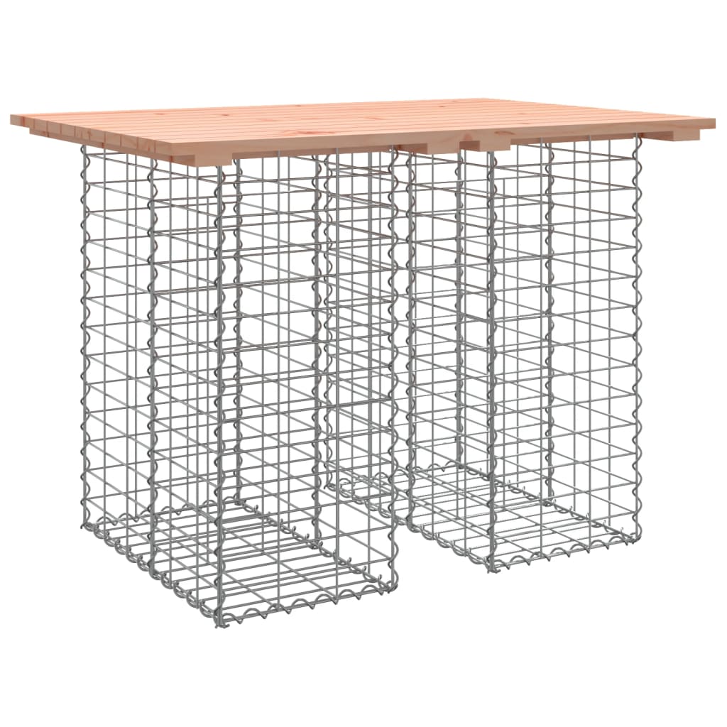 Hagebord gabiondesign 100x70x72 cm heltre Douglas