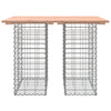 Hagebenk gabiondesign 100x70x72 cm heltre douglasgran
