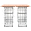 Hagebenk gabiondesign 100x70x72 cm heltre douglasgran