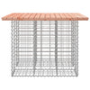 Hagebenk gabiondesign 100x102x72 cm heltre douglasgran