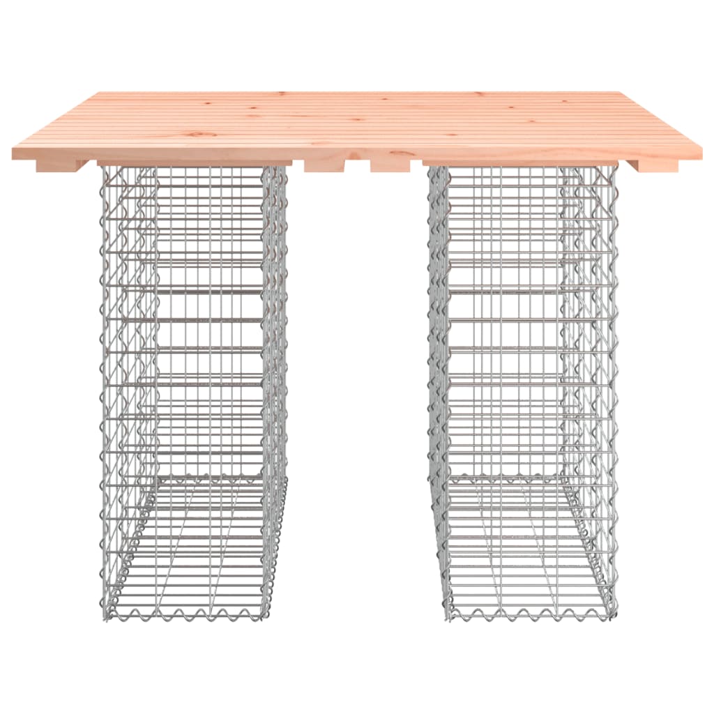 Hagebord gabiondesign 100x102x72 cm heltre Douglas