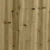 Hagebenk gabiondesign 183x41x60,5 cm impregnert furu