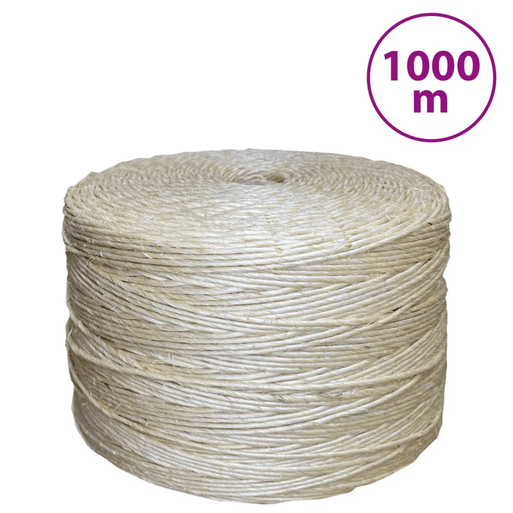 Tau 100% sisal 3 mm 1000 m