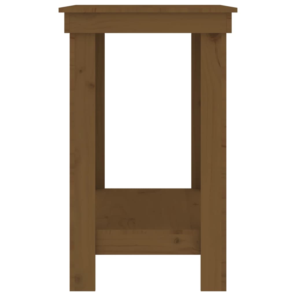 Arbeidsbenk honningbrun 110x50x80 cm heltre furu
