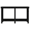 Arbeidsbenk svart 140x50x80 cm heltre furu