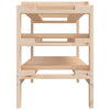 Vinstativ 109,5x30x42 cm heltre furu