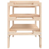 Vinstativ 61,5x30x42 cm heltre furu