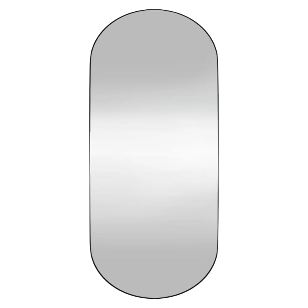 Veggspeil 35x80 cm glass oval