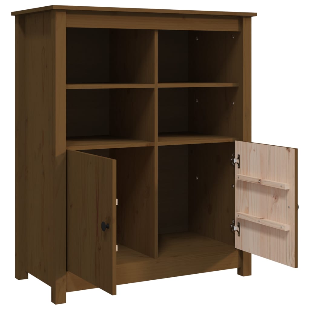 Skjenk honningbrun 83x41,5x100 cm heltre furu